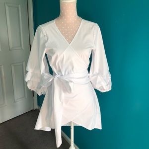 New York & Co Tie Top